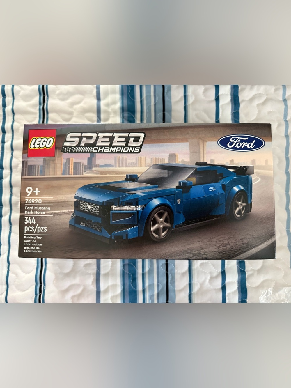 NEW Lego Speed Champions Ford Mustang Race Dark Horse Car Set